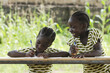 Happy African Children at School