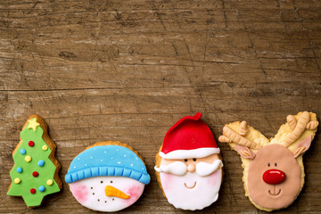 Christmas biscuit cookies