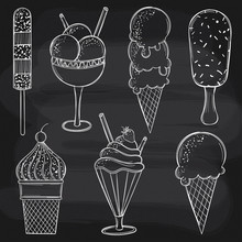 Chalkboard Ice-cream