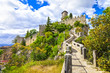 scenic Italy series - San Marino, view with castle