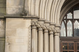 Fototapeta Londyn - Detail on Town Hall, Manchester
