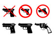 © Anthonycz - Weapon icons on white background