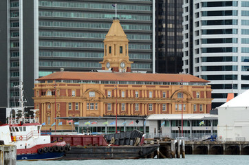 Wall Mural - Auckland Ferry Terminal - New Zealand