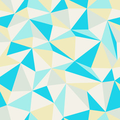 Aufkleber - Triangle Seamless Pattern