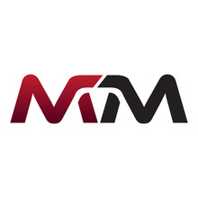 Modern Initial Logo MM