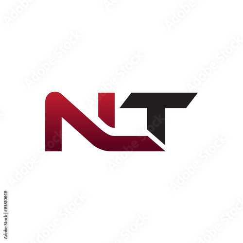 Modern Initial Logo NT - Buy this stock vector and explore similar