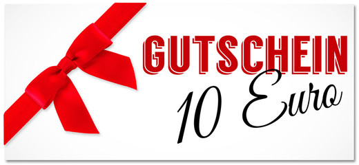 Sticker - 10 Euro Gutschein