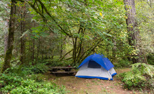 2 Person Tent Wooded Campsite Oxbow Regional Park
