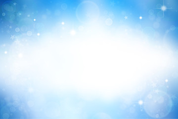 Abstract blue and white background
