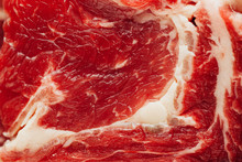Fresh Raw Meat Texture, Closeup View