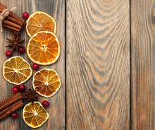Spices And Dried Oranges