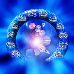 Wall Mural - astrology and planets