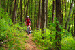 © Aleksey - Mountain Bike cyclist riding outdoor