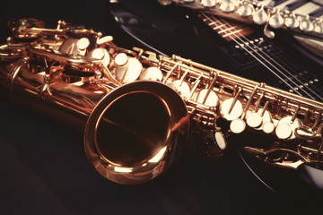 Poster - Musical instruments, closeup