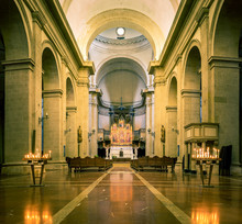 Interior Of Montepulciano Cathedral