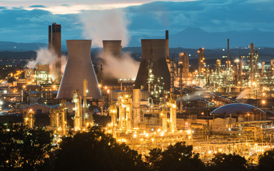 Grangemouth Refinery, Scotland