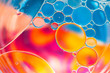 © Cobalt - Water bubbles abstract colorful  background