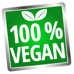 Sticker - 100% vegan