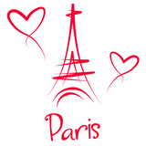 Fototapeta Fototapety Paryż - Eiffel Tower