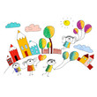 © helen_f - Vector illustration with kids.