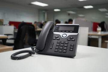voice over ip phone at office