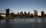 Fototapeta Most - Brooklyn Bridge in New York City.