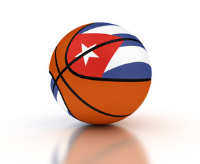 Canvas Print - Cuban Basketball Team