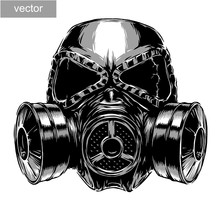 Gas Mask Illustration