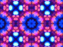 Abstract Colorful Seamless Pattern Kaleidoscope