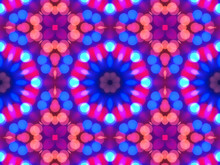 Abstract Colorful Seamless Pattern Kaleidoscope
