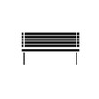 Vector icon bench