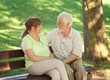 © Ana Blazic Pavlovic - Senior couple sitting on a park bench
