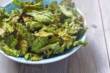 Baked Kale chips