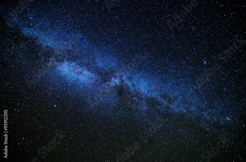 Fotografering Wide field long exposure photo of the Milky Way