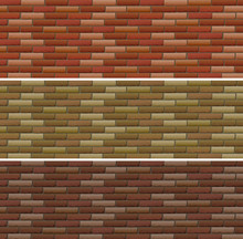 Road And Wall Design With Bricks