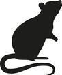 Standing Rat silhouette