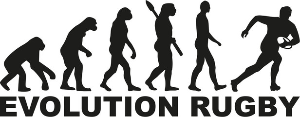 Sticker - Evolution rugby