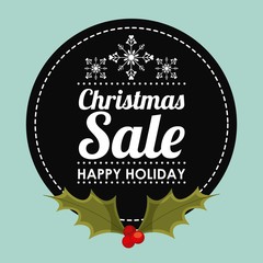 Sticker - christmas sale design