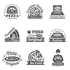 Wall Mural - Pizzeria Label Set