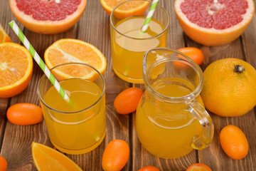 Poster - Fresh citrus juice