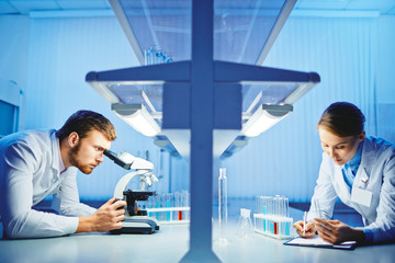 Wall Mural - laboratory workers