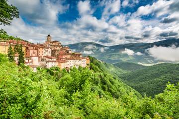 Beautiful small town, Umbria, Italy