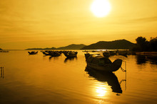 Morning On Cau Hai Lagoon (Thua Thien Hue, Vietnam)