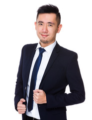 Canvas Print - Asian Young businessman