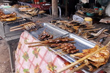 Street Food In Siem Reap, Cambodia.