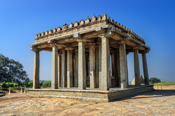 Wall Mural - Ruins of Hampi, a UNESCO World Heritage Site, India.