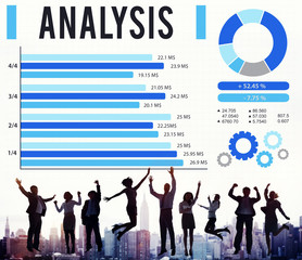 Canvas Print - Analysis Information Statistics Strategy Data Concept