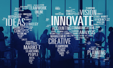 Poster - Innovate Inspiration Creativity Ideas Progress Concept