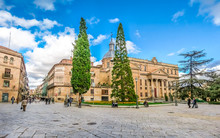 City Centre Of Salamanca, Castilla Y Leon Region, Spain