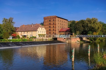 Poster - Freyburg Muehle - Freyburg water mill 01